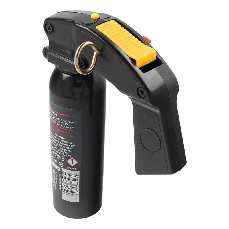 Спрей за защита от мечки KKS Grizzly Гел Pepper Spray 200ml Pistol Grip