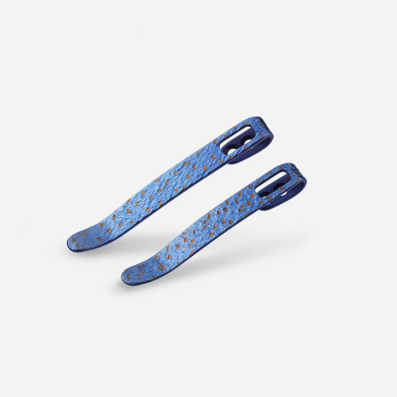 Джобни щипки CIVIVI 2PCS Flamed Titanium Pocket Clips