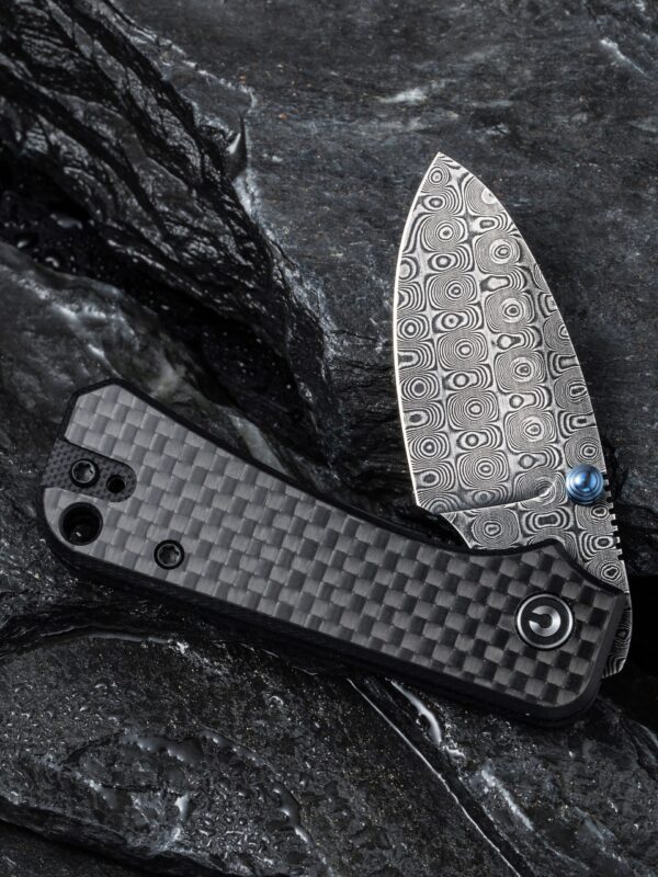 CIVIVI Baby Banter Damascus G10/Carbon Black Knife » Arms-Bg Оръжеен Магазин