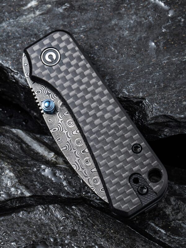CIVIVI Baby Banter Damascus G10/Carbon Black Knife » Arms-Bg Оръжеен Магазин