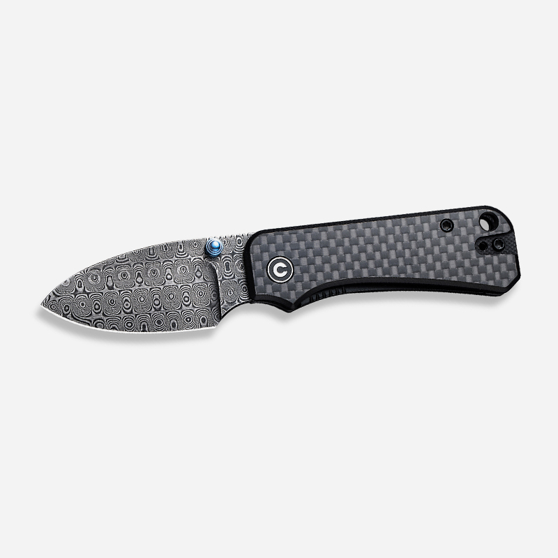 Knife CIVIVI Baby Banter Damascus G10/Carbon Black