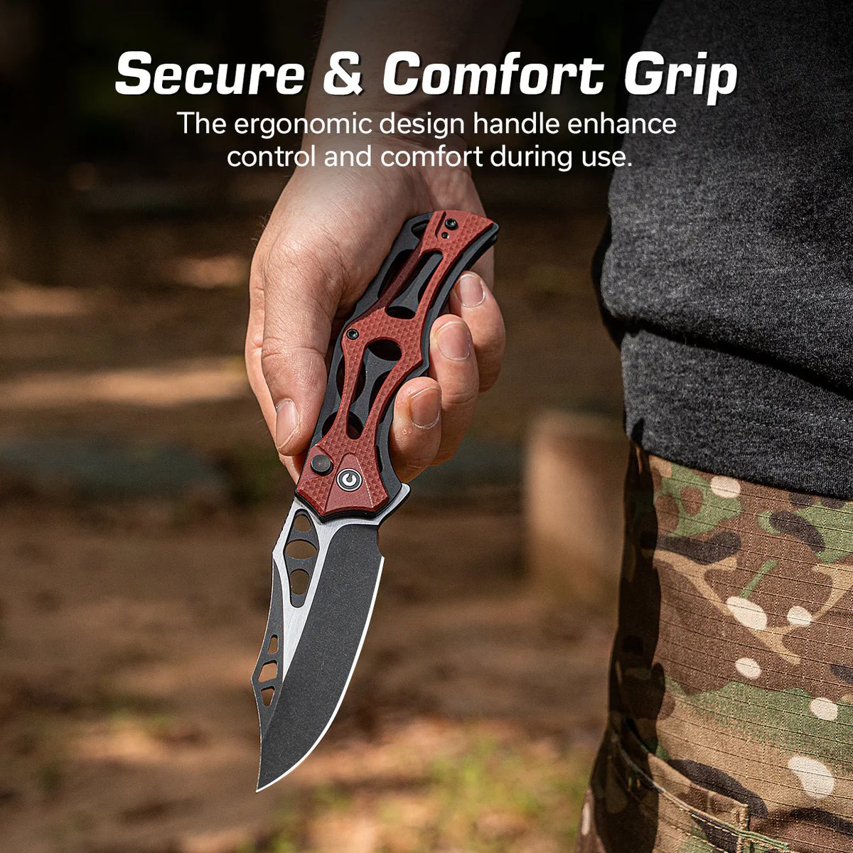 CIVIVI Biophase G10 Burgundy 12