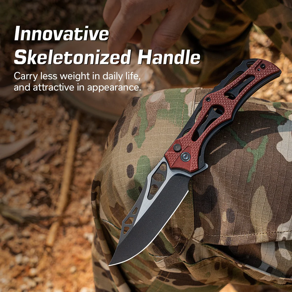 CIVIVI Biophase G10 Burgundy 13