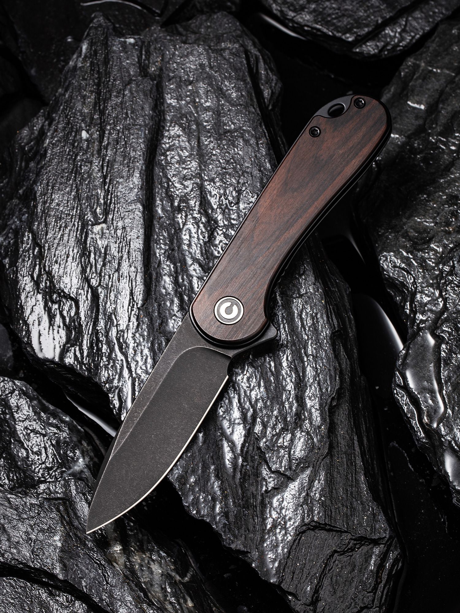 CIVIVI Knives Elementum D2 Black Ebony 5