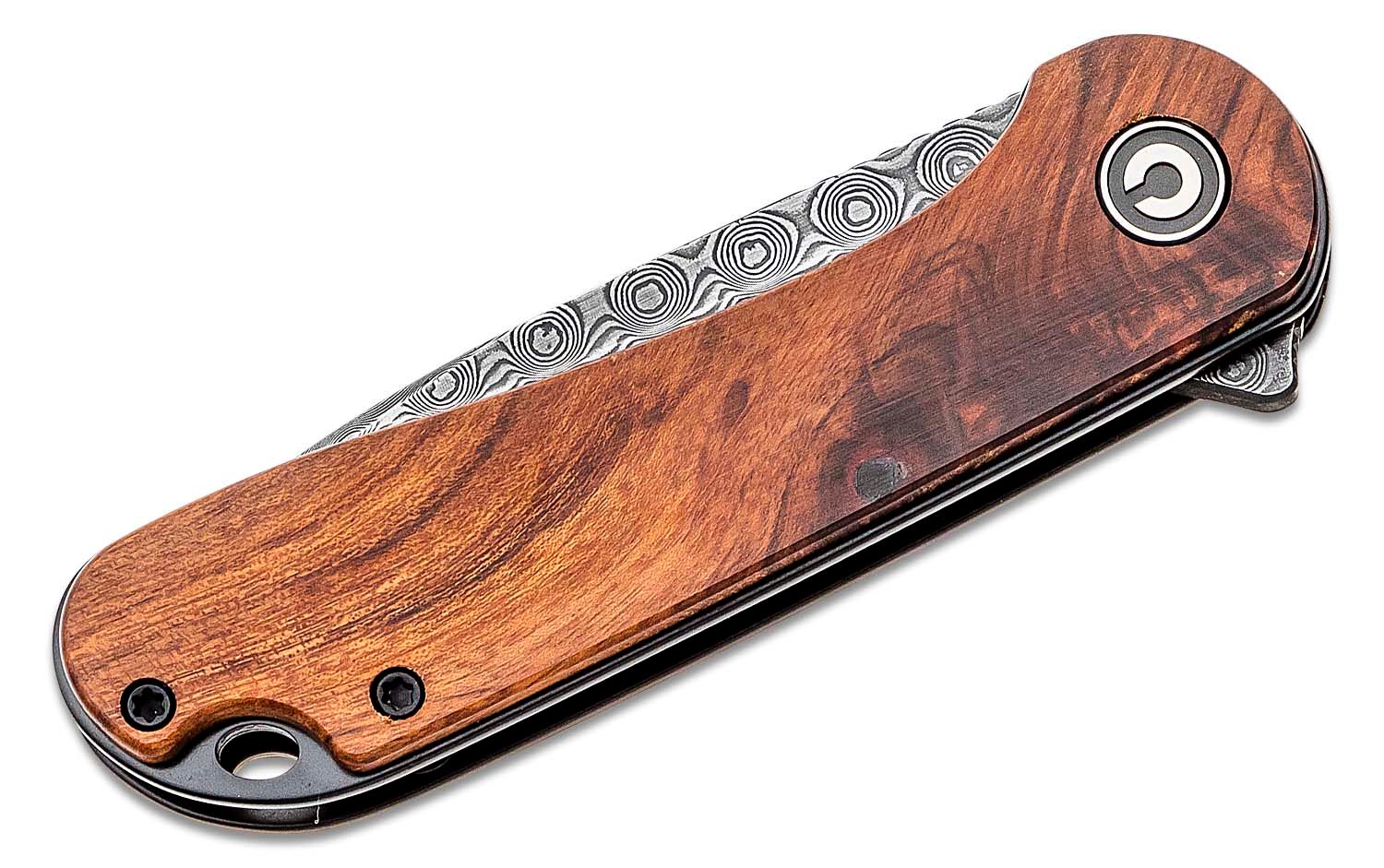 Нож CIVIVI Knives Elementum Damascus Blade Cuibourtia Wood Damascus