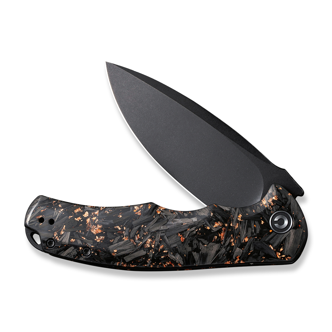 CIVIVI Praxis Shredded Carbon Fiber And Copper 7