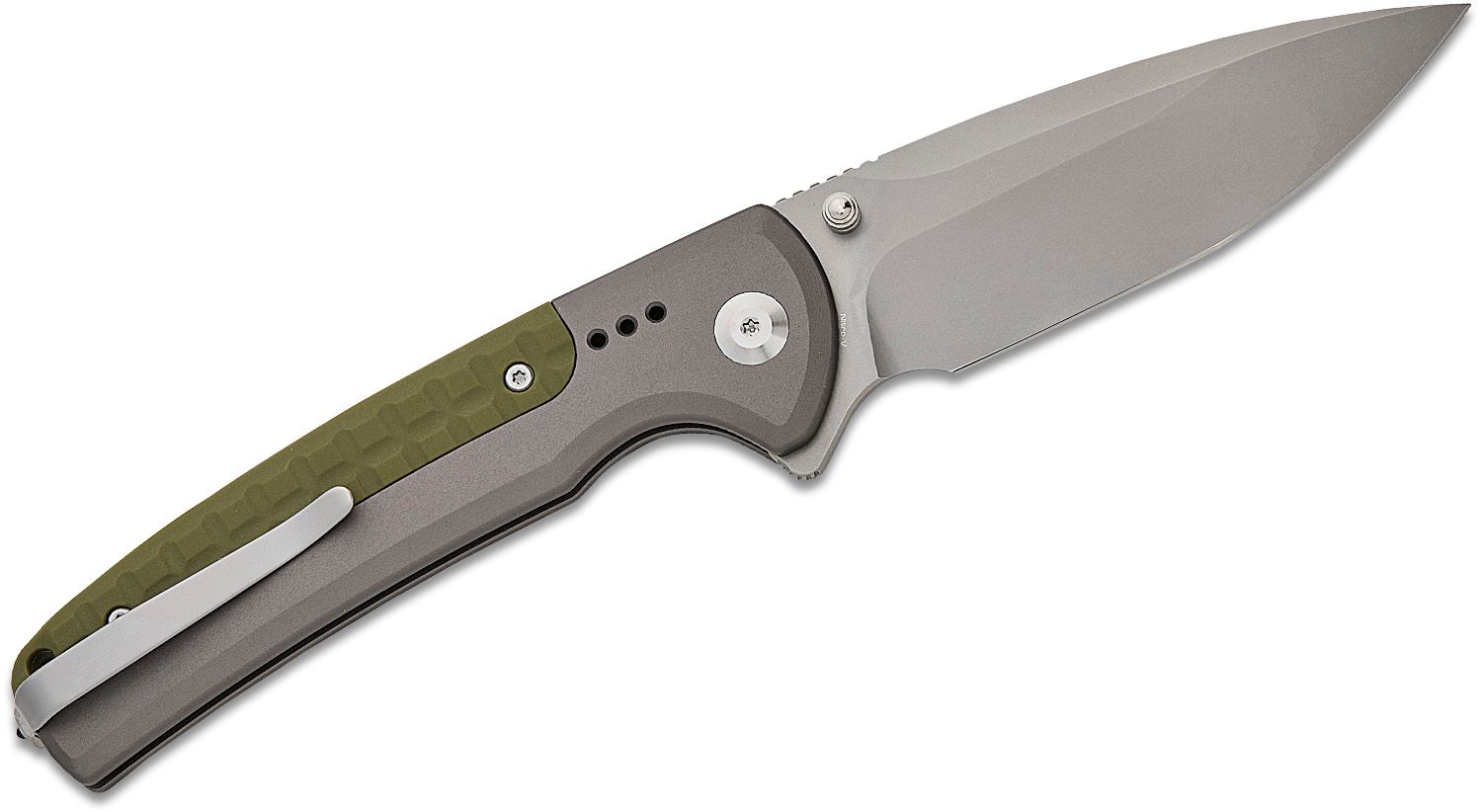 CIVIVI Sentinel Strike II Aluminum Gray & OD Green FRN 2