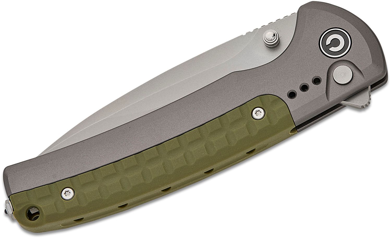 CIVIVI Sentinel Strike II Aluminum Gray & OD Green FRN 3