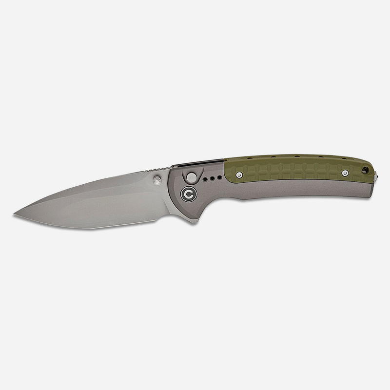 CIVIVI Sentinel Strike II Aluminum Gray & OD Green FRN
