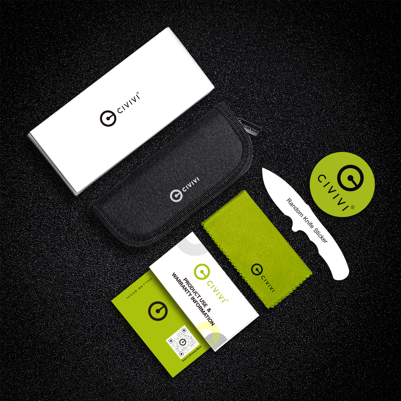 CIVIVI Tacticorix G10 All Black 8