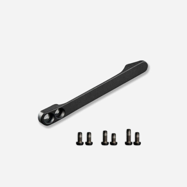 CIVIVI Titanium Pocket Clip with 6PCS Titanium screws Black