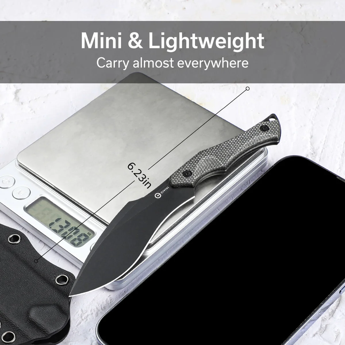 CIVIVI Vaquita II Micarta Dark Green 3