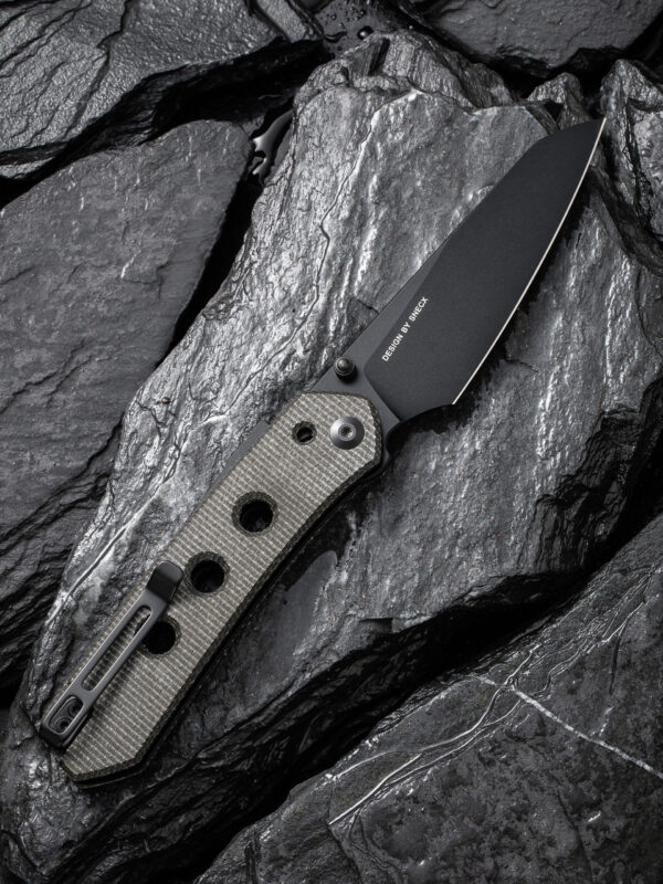 CIVIVI Vision FG Nitro - V Micarta Dark Green Knife » Arms-Bg Оръжеен Магазин
