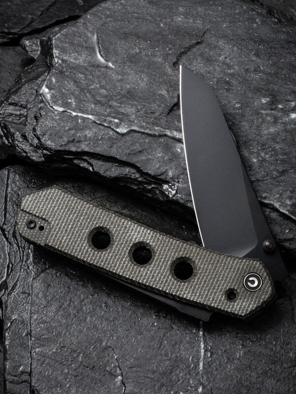 CIVIVI Vision FG Nitro - V Micarta Dark Green Knife » Arms-Bg Оръжеен Магазин