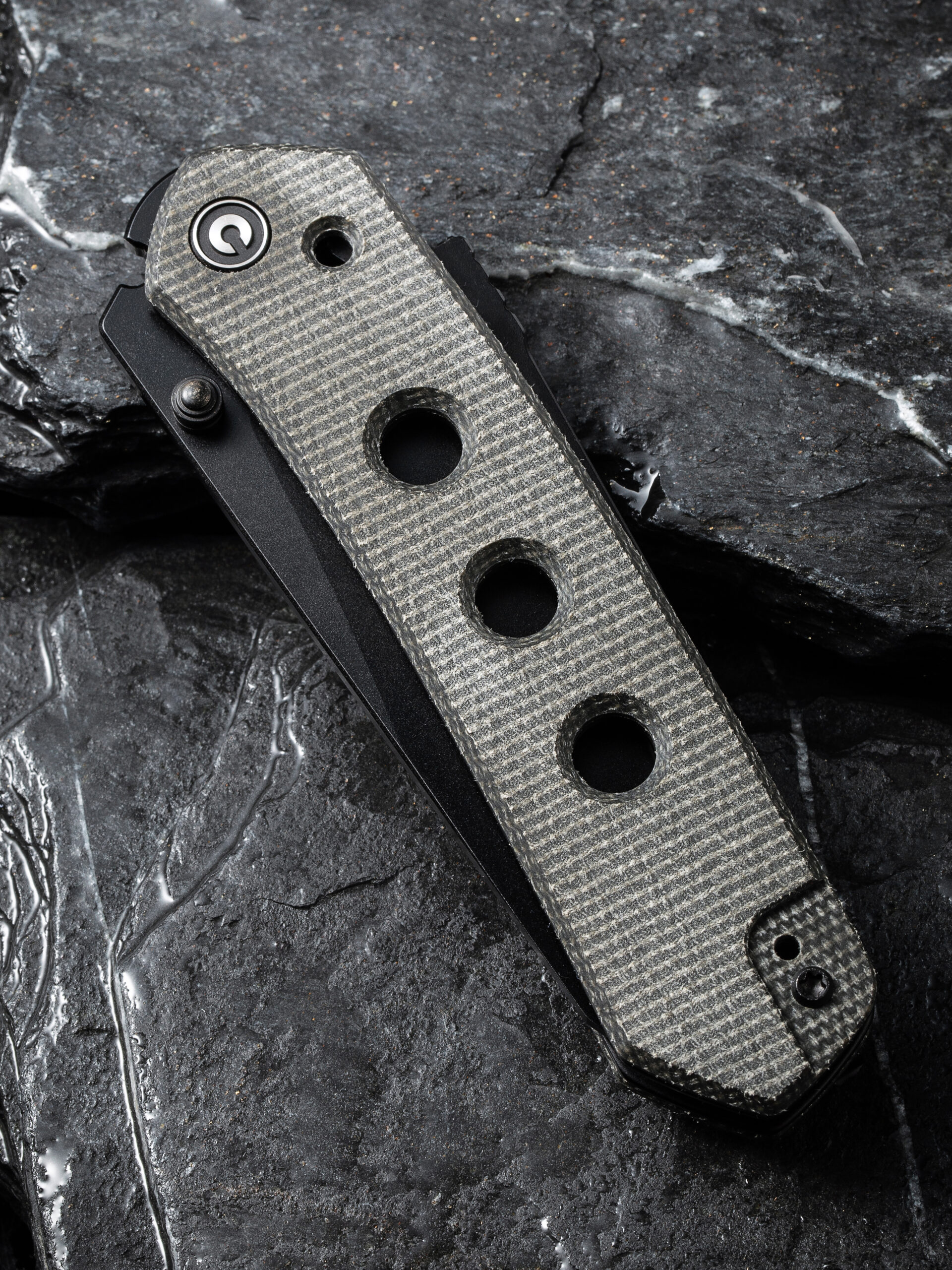 CIVIVI Vision FG Micarta Dark Green 07