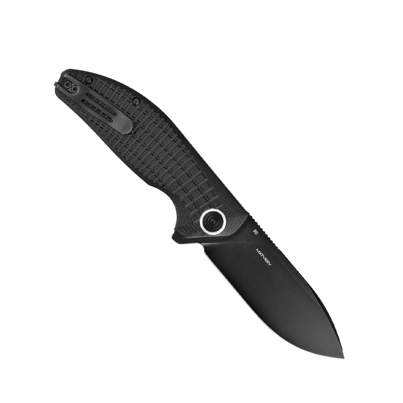 Knife BlackFox Acutus Black D2 G10
