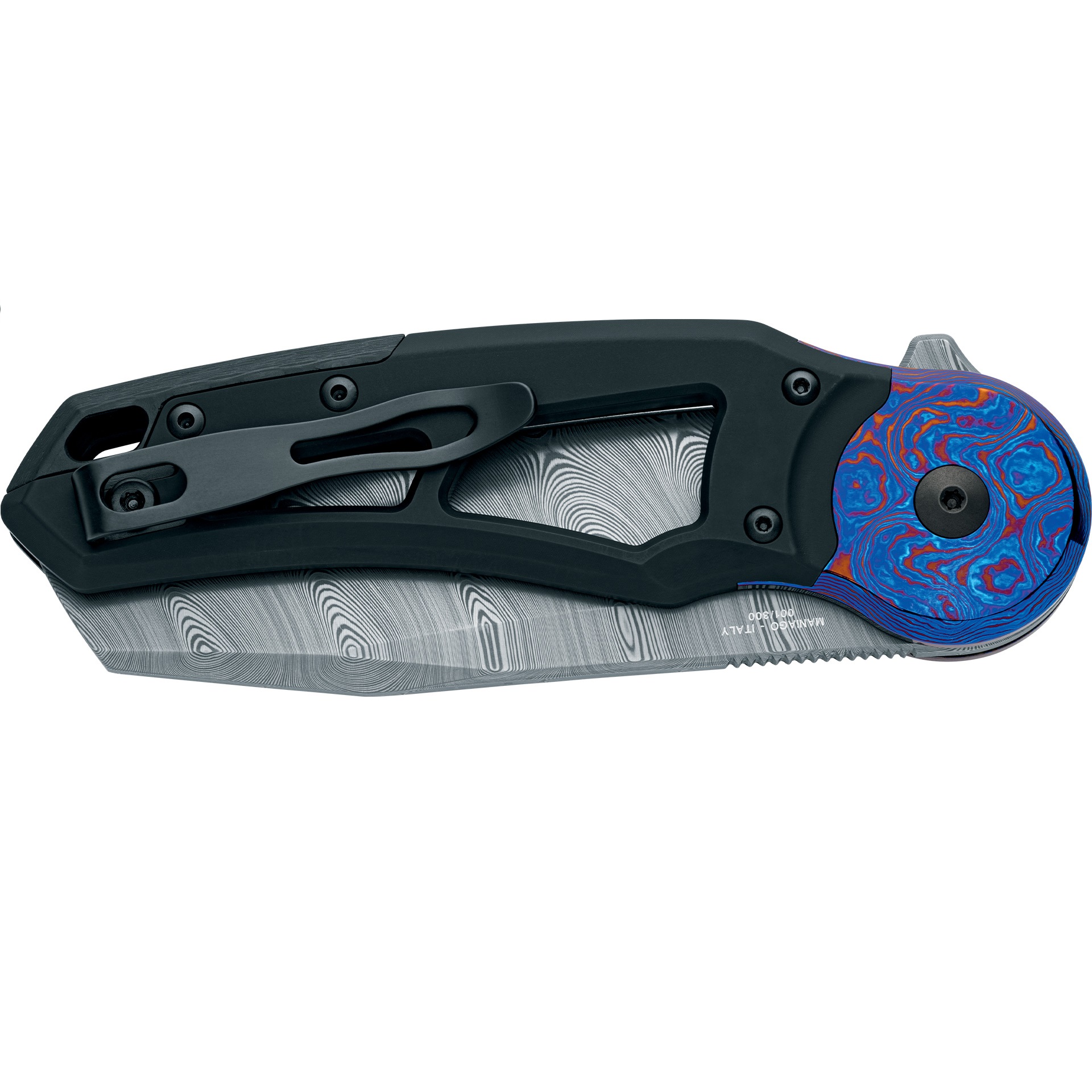 Knife Fox Knives Metamorphosis A1 Damasteel Titan Timascus