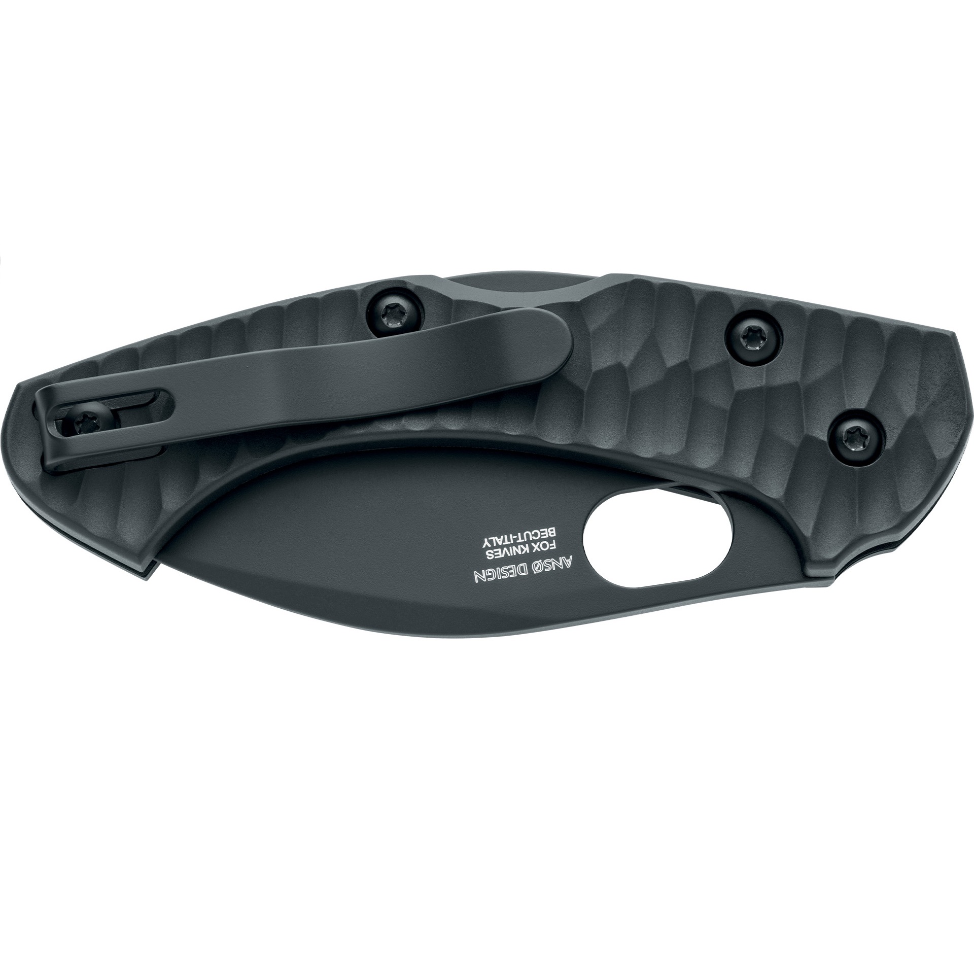 Knife Fox Knives Zero 2.0 Desert Warrior BECUT FRN Black