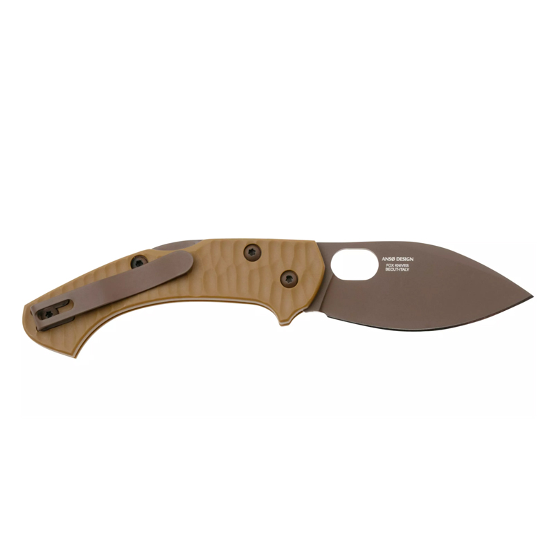 Fox Knives Zero 2.0 Desert Warrior FRN Coyote Tan 3