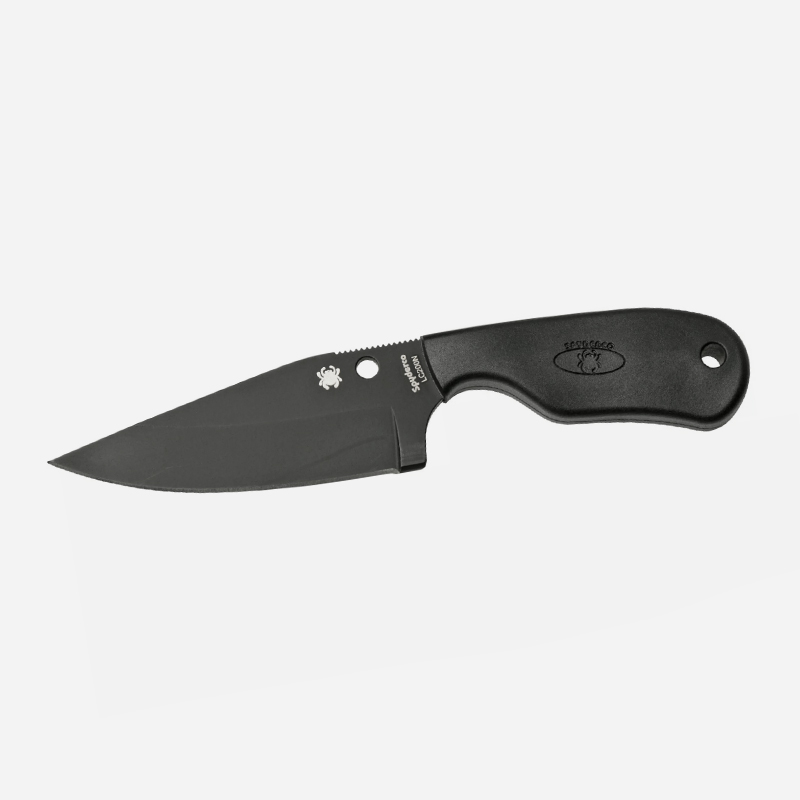 Нож Spyderco Subway Bowie LC200N FRN Black Blade