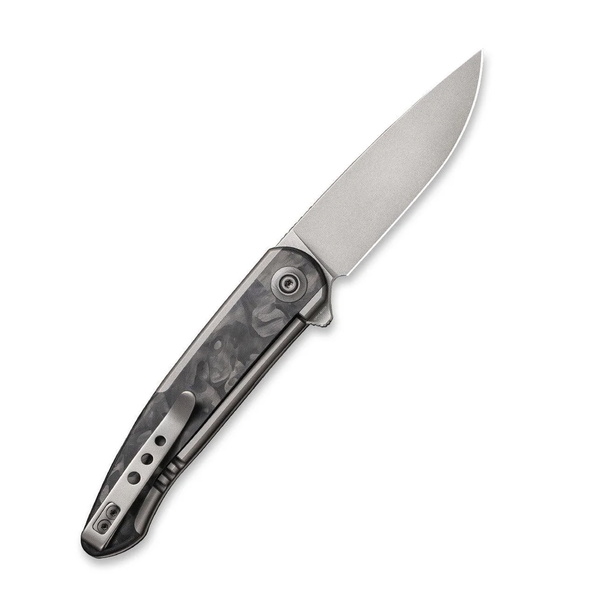 WE Knife Smooth Sentinel CPM 20CV Titanium Marble Carbon 4