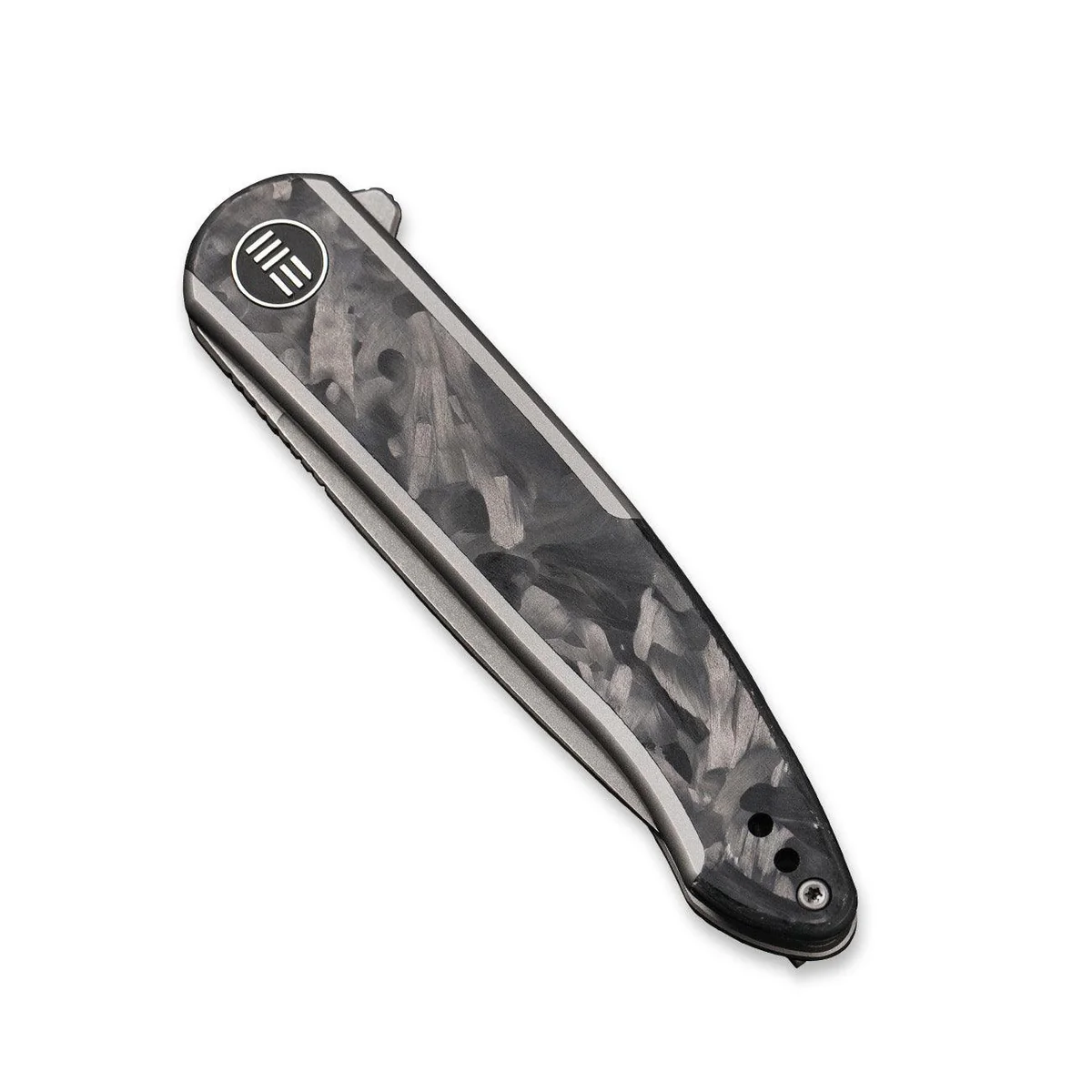 WE Knife Smooth Sentinel CPM 20CV Titanium Marble Carbon 5