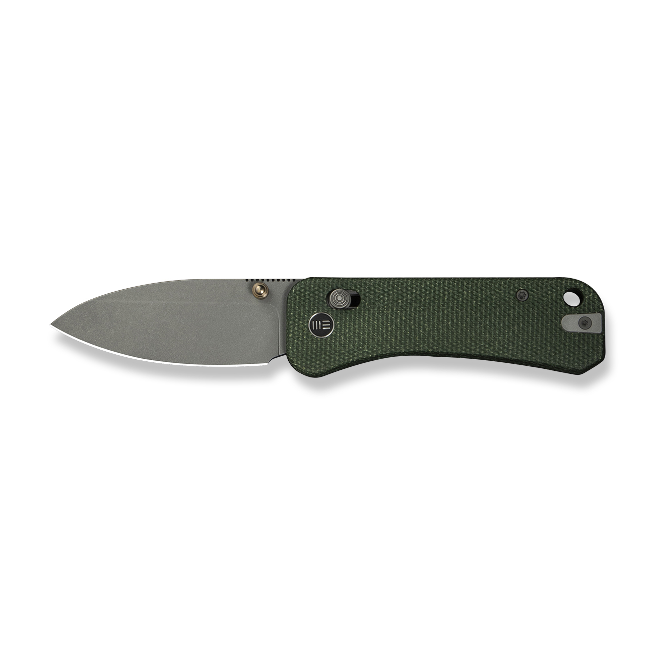 WEKNIFE Banter 2 Green Canvas Micarta 8