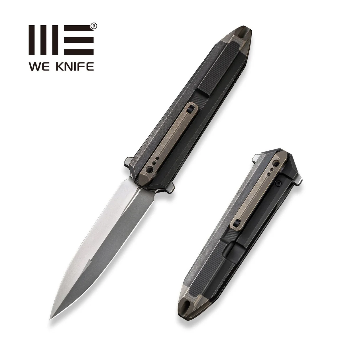 WEKNIFE Diatomic Titanium Black & Bronze 2