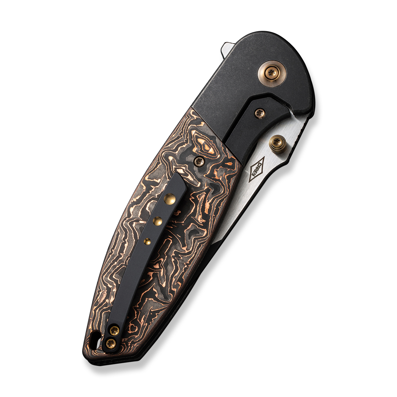 WEKNIFE Nitro OG Titanium Black & Copper Foil Carbon 5