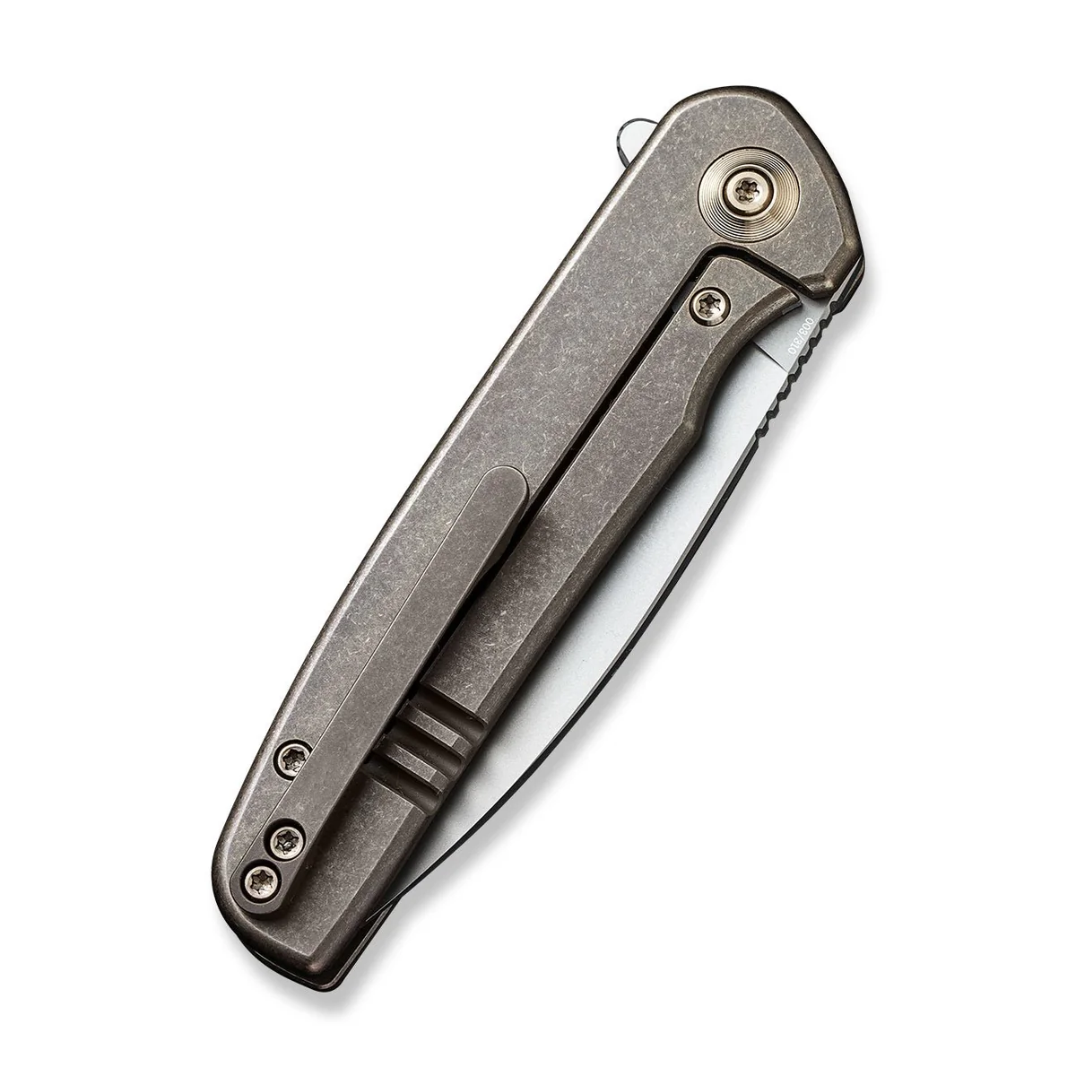 WEKNIFE Shakan Titanium Bronze 3