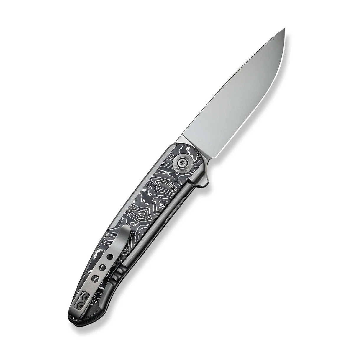 WEKNIFE Smooth Sentinel Titanium & Carbon Fiber 2