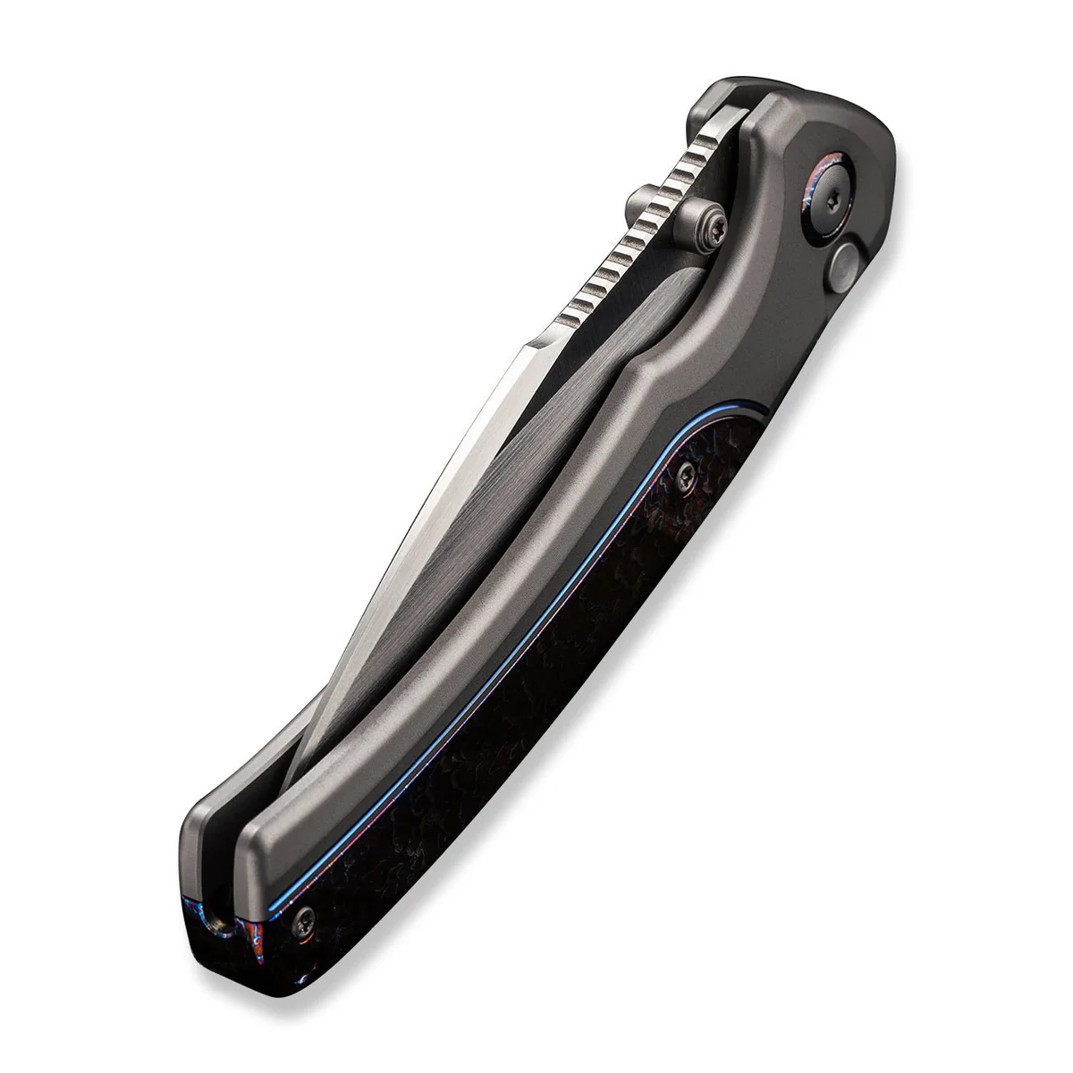 WEKNIFE Ziffius Titanium Grey Flamed 3