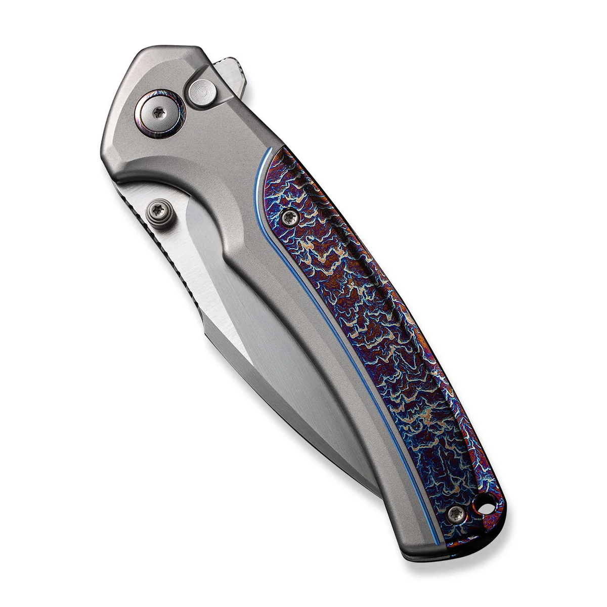 WEKNIFE Ziffius Titanium Grey Flamed 6
