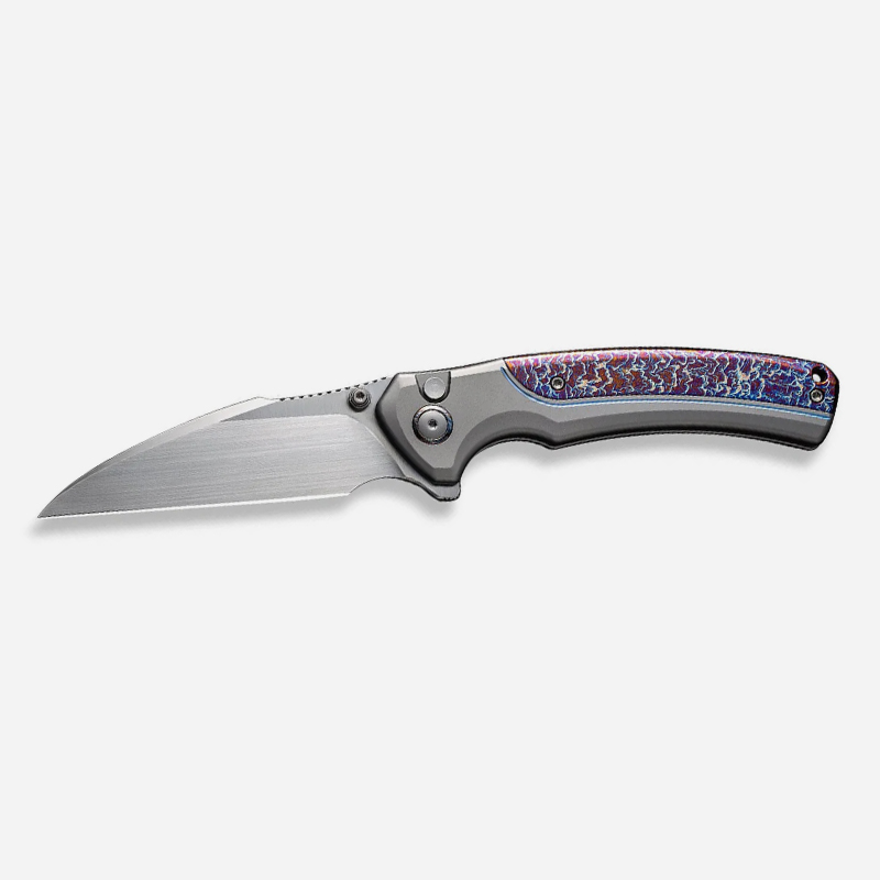 WEKNIFE Ziffius Titanium Grey Flamed