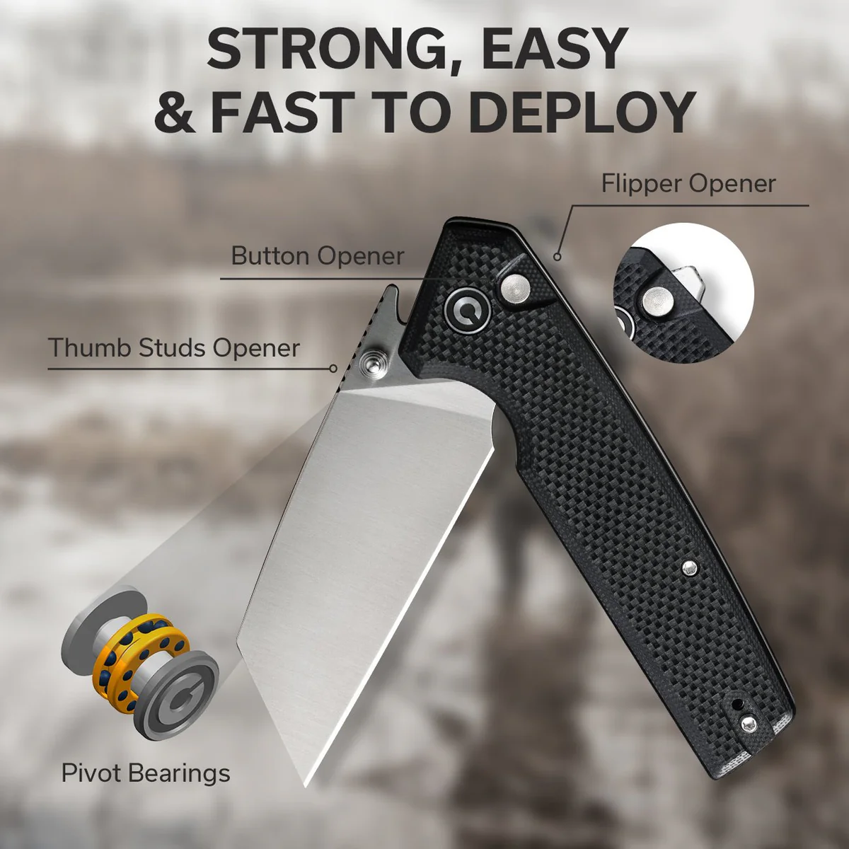 CIVIVI Amirite G10 Black 08