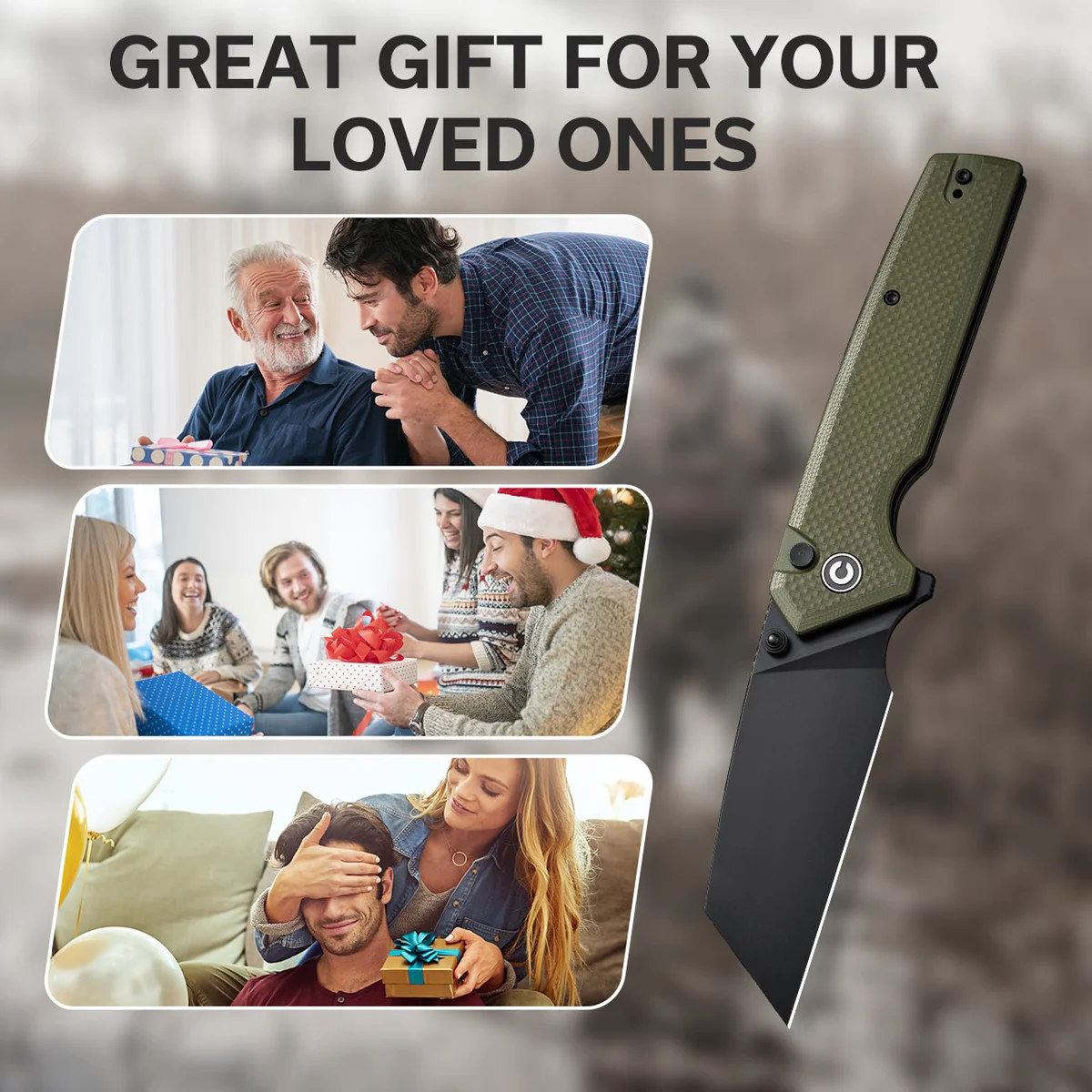 CIVIVI Amirite G10 OD Green 12