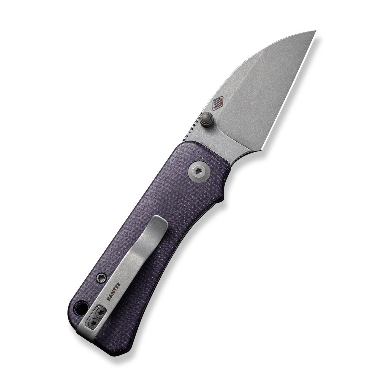 CIVIVI Baby Banter Wharncliffe Micarta Purple 2