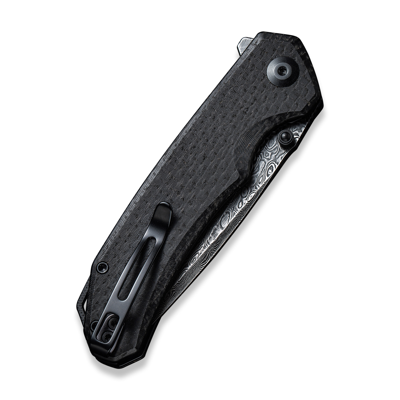 CIVIVI Brazen Damascus Micarta Black 4