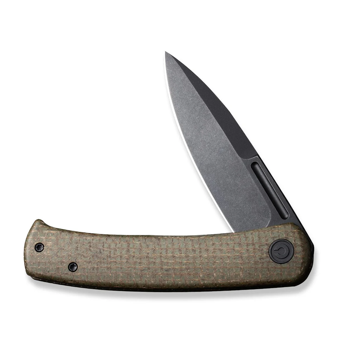 CIVIVI Caetus Burlap Micarta Green 2