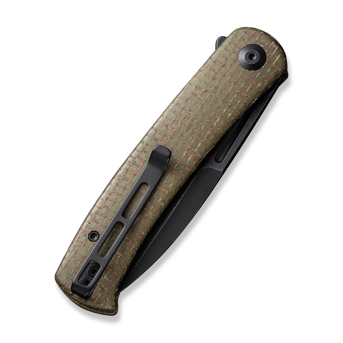 CIVIVI Caetus Burlap Micarta Green 6