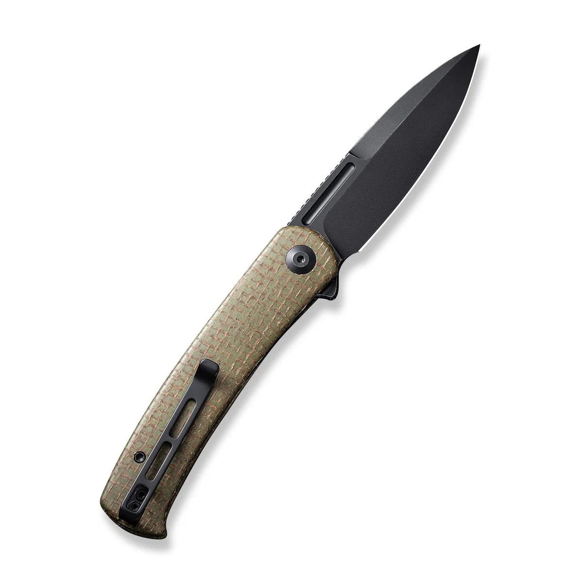 CIVIVI Caetus Burlap Micarta Green 7
