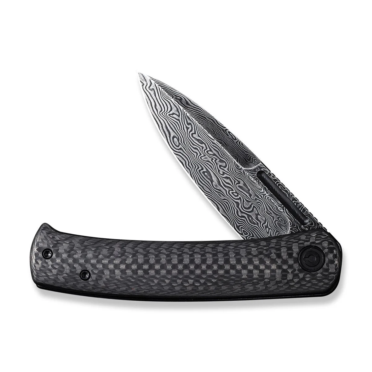 CIVIVI Cetos Damascus Carbon Fiber 2