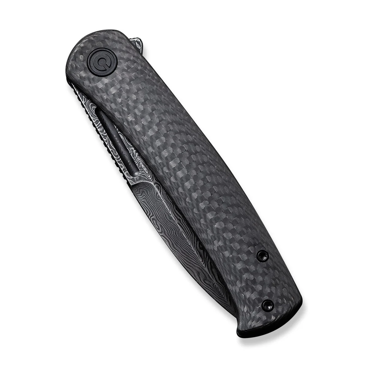 CIVIVI Cetos Damascus Carbon Fiber 7