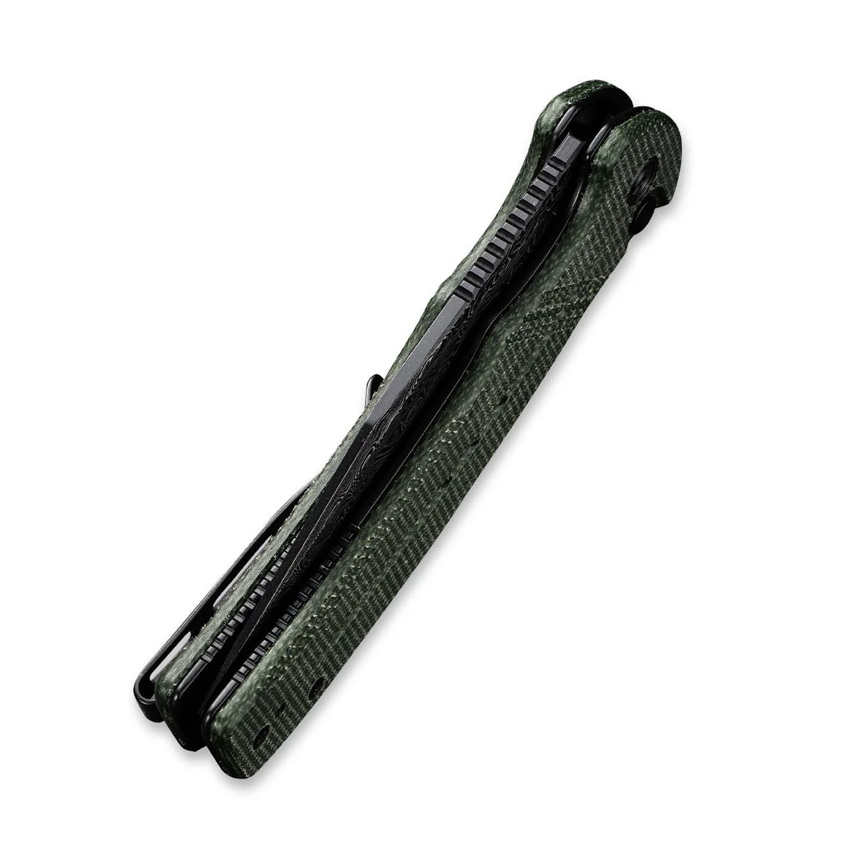 CIVIVI Cogent Damast Micarta Green 7