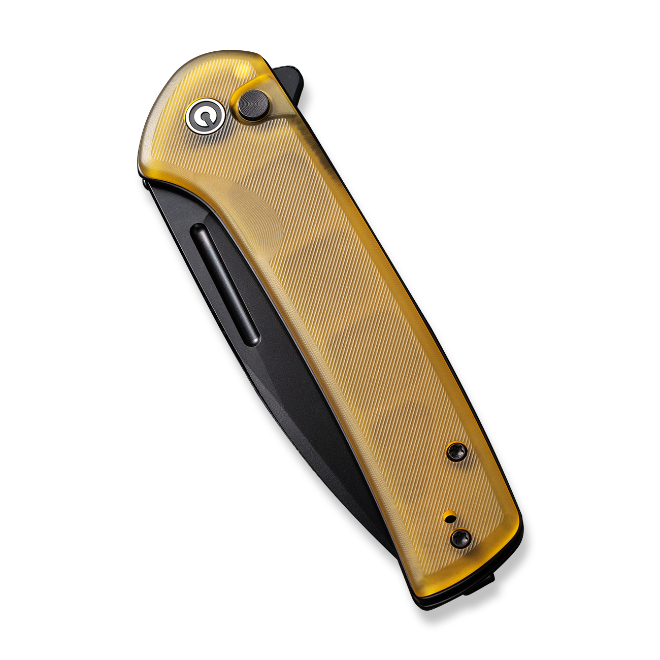 CIVIVI Conspirator Ultem Amber & Black 4