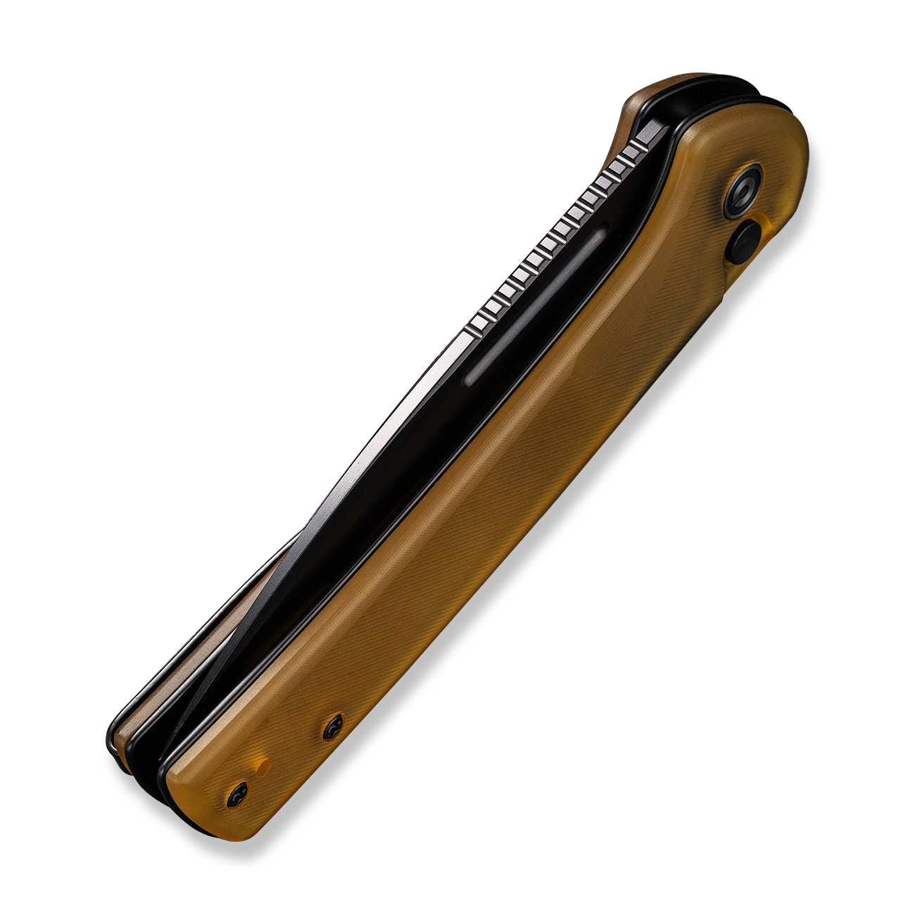 CIVIVI Conspirator Ultem Amber & Black 6