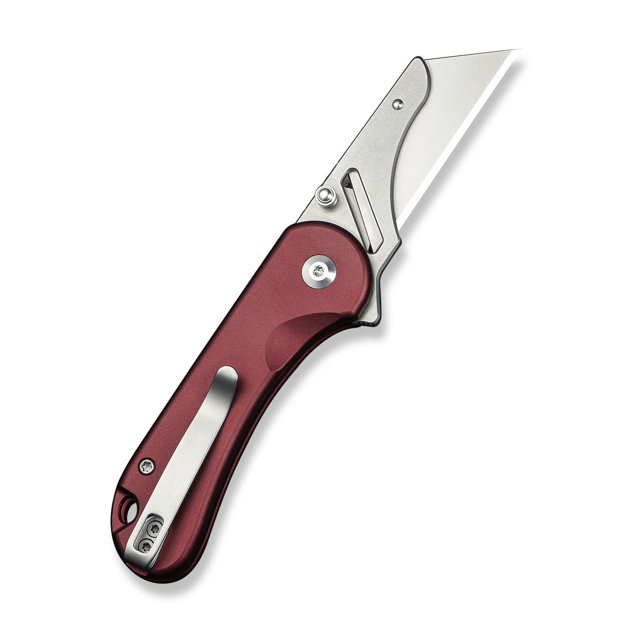 CIVIVI Elementum Utility Knife 6Cr13 Aluminum Burgundy