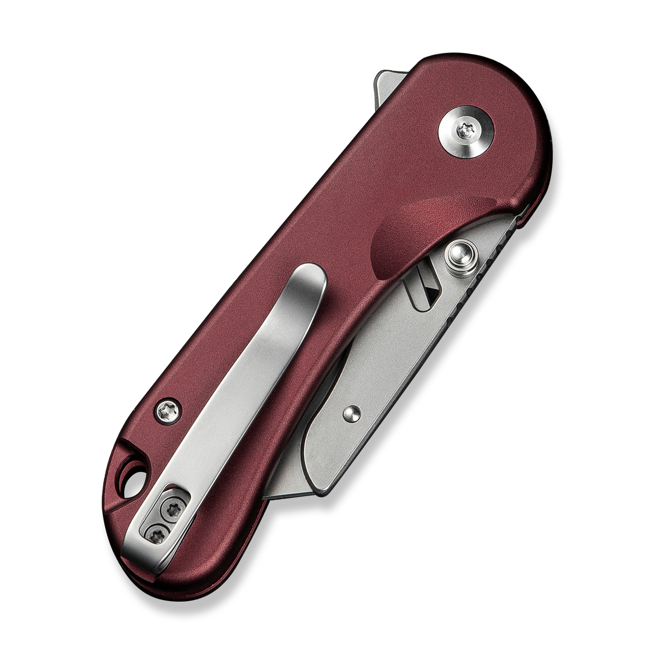 CIVIVI Elementum Utility Aluminum Burgundy 5