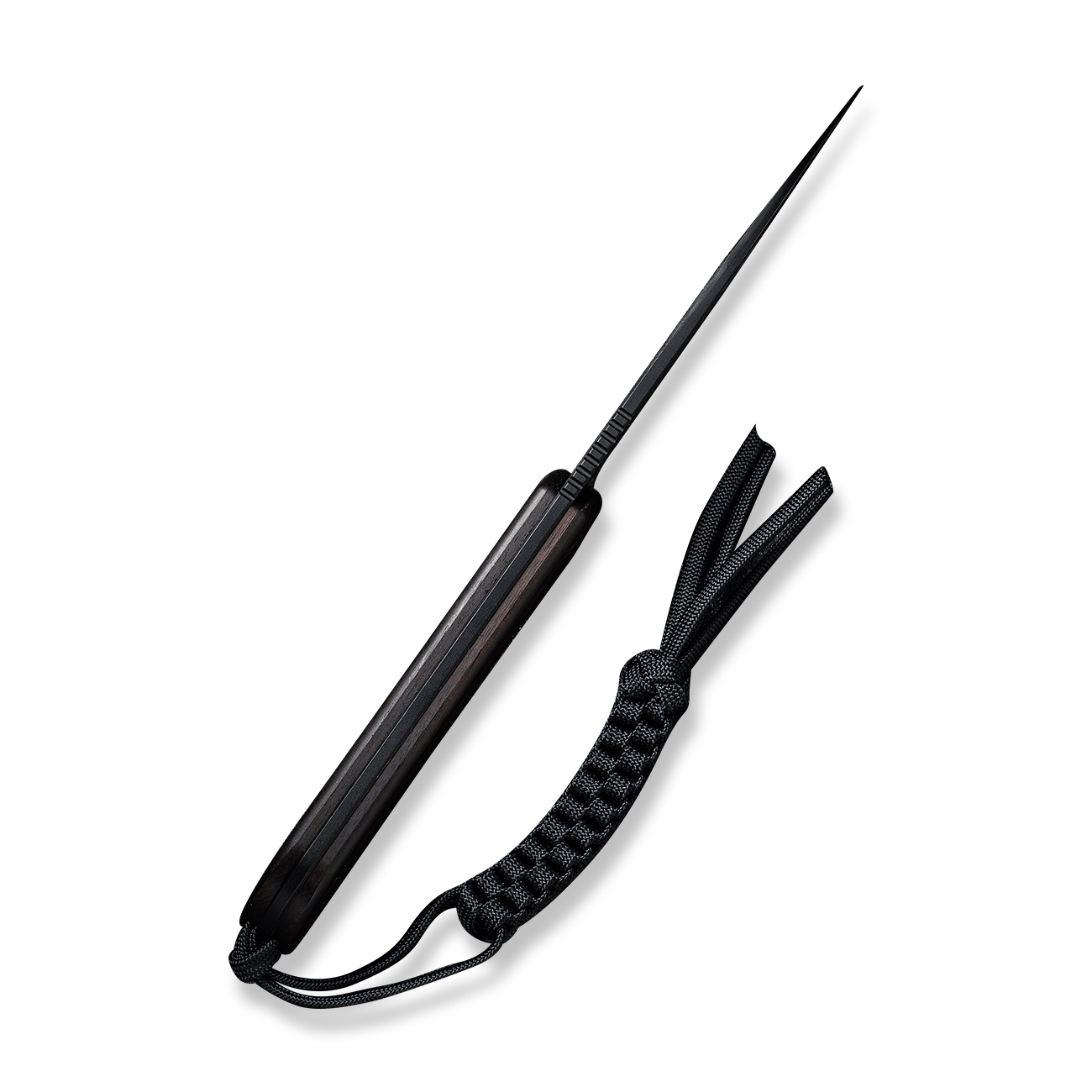 CIVIVI Fixed Blade Elementum Damascus Black Ebony 3