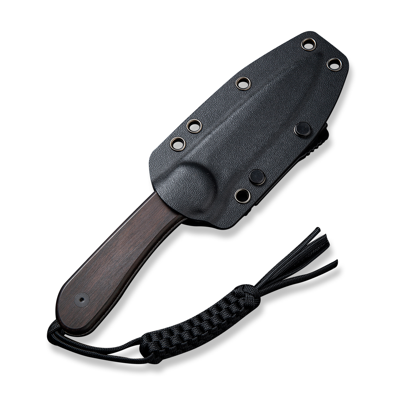 CIVIVI Fixed Blade Elementum Damascus Black Ebony 6